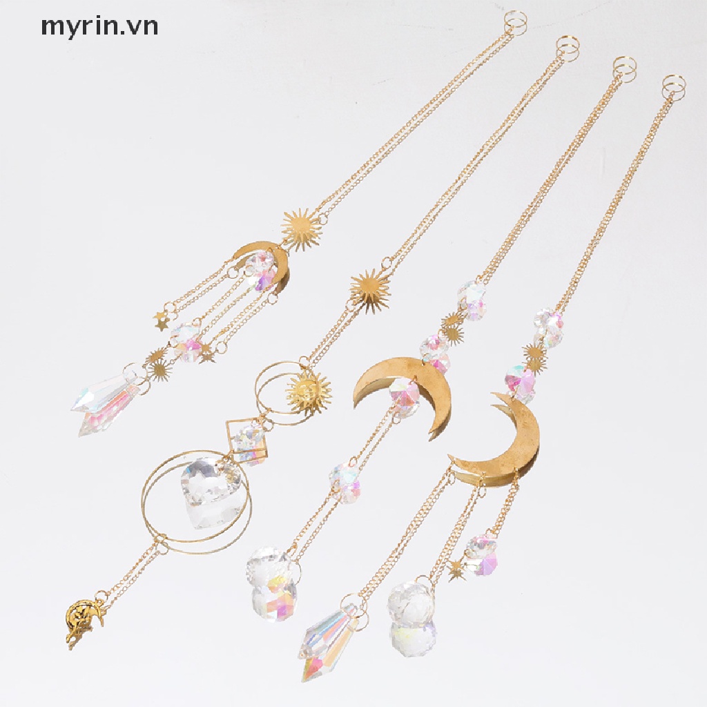 Đèn Treo Trang Trí Hình Mặt Trăng / Mặt Trời Diy