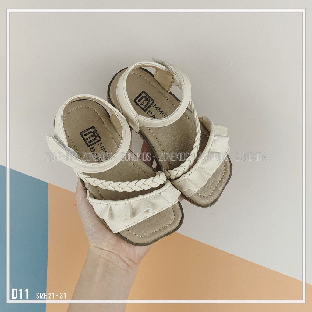 Dép sandal quai chéo dây bên cho bé gái Zonekids - D11