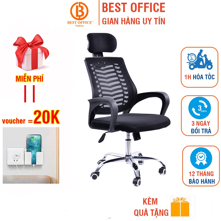 Ghế văn phòng cao cấp, Office chair, BH12 THÁNG