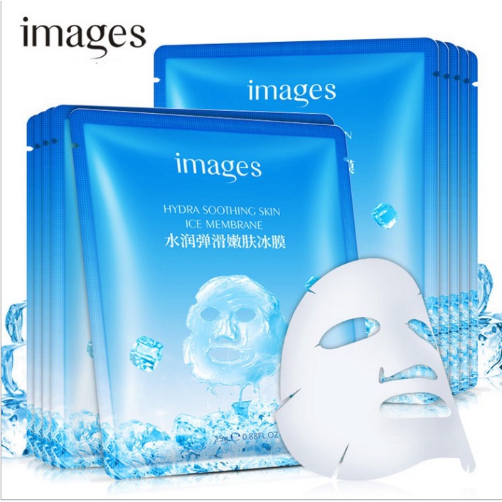 Mặt nạ đá băng cấp ẩm dưỡng da trắng sáng se khít lỗ chân lông Images Mask