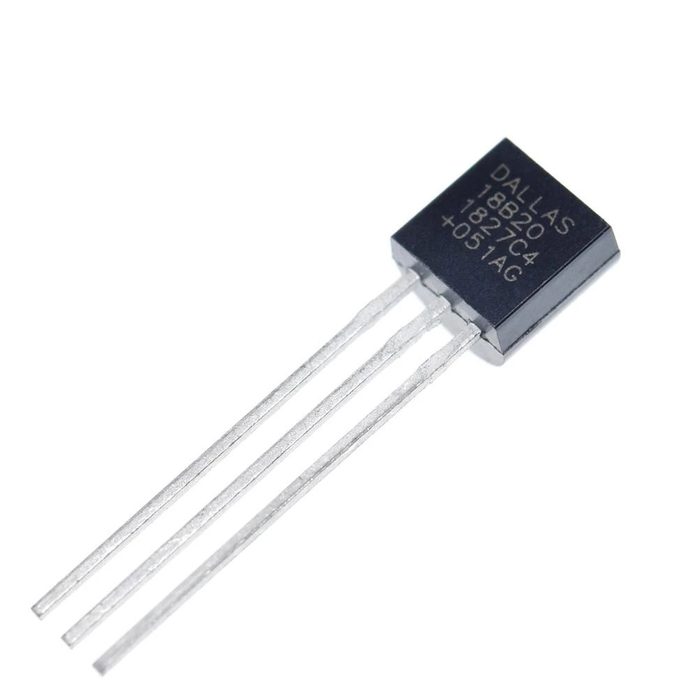 CORDELL Digital Temperature Sensor DS18B20 Sensor Electronic Supplies DS1820 TO-92 Temperature Sensor Electronic Components Active Components Digital Sensor Electronic Chip DIY Electronic Sensor Electronic Chip/Multicolor