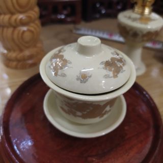Chum trà sứ bát tràng