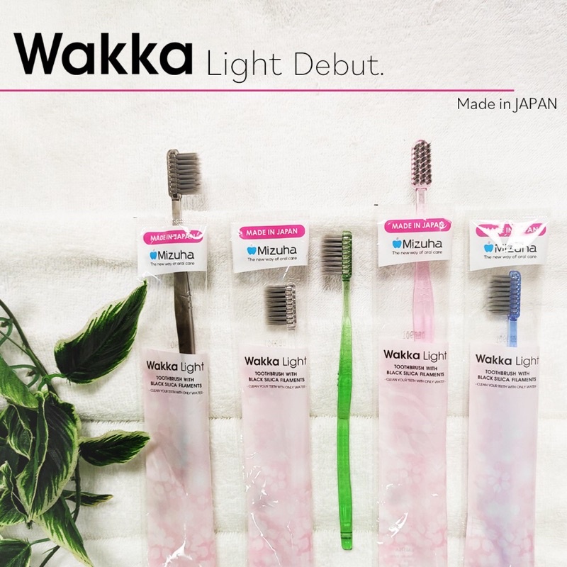 BÀN CHẢI ĐÁNH RĂNG MIZUHA - WAKKA LIGHT