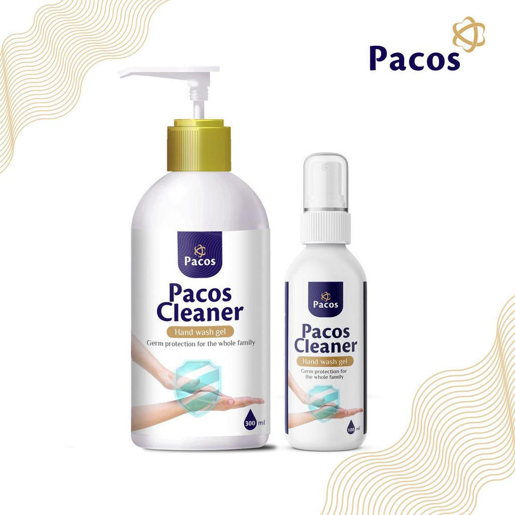Nước rửa tay PACOS CLEANER dưỡng ẩm da tay bảo vệ gia đình khỏi vi khuẩn | BigBuy360 - bigbuy360.vn