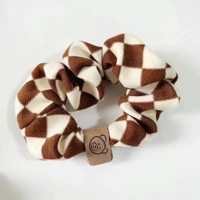 Băng Đô Cài Tóc Hình Mặt Cười Màu Đen Trắng 2022 ins