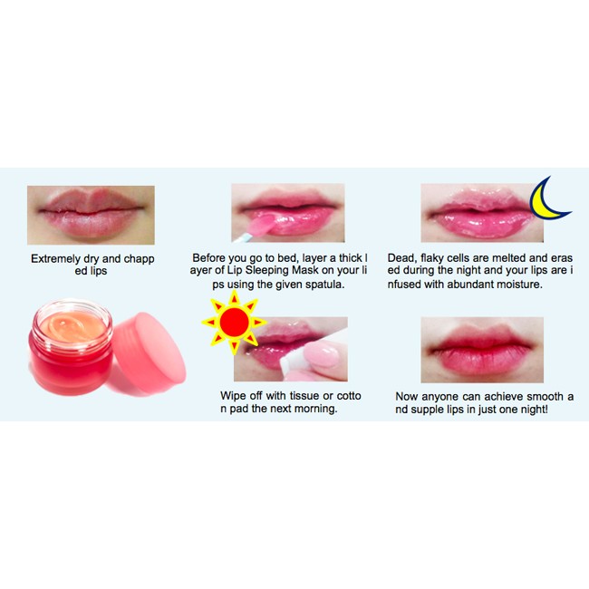 [Mã COSHOT28 hoàn 8% xu đơn 250K] Mặt nạ môi LANEIGE Lip Sleeping Mask - Mini Size