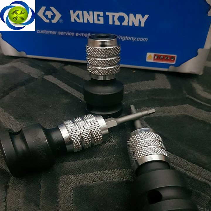 Kingtony 414A08S đầu chuyễn từ bu lông 1/2" sang vít 6.35mm