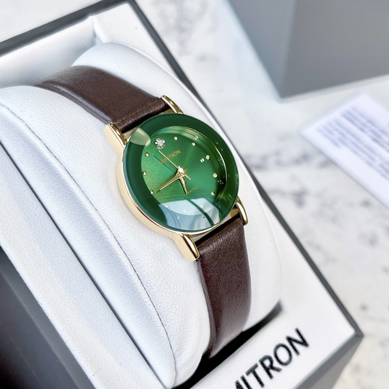 Đồng hồ nữ ARMITRON dây da model 75/2447GNGPDB