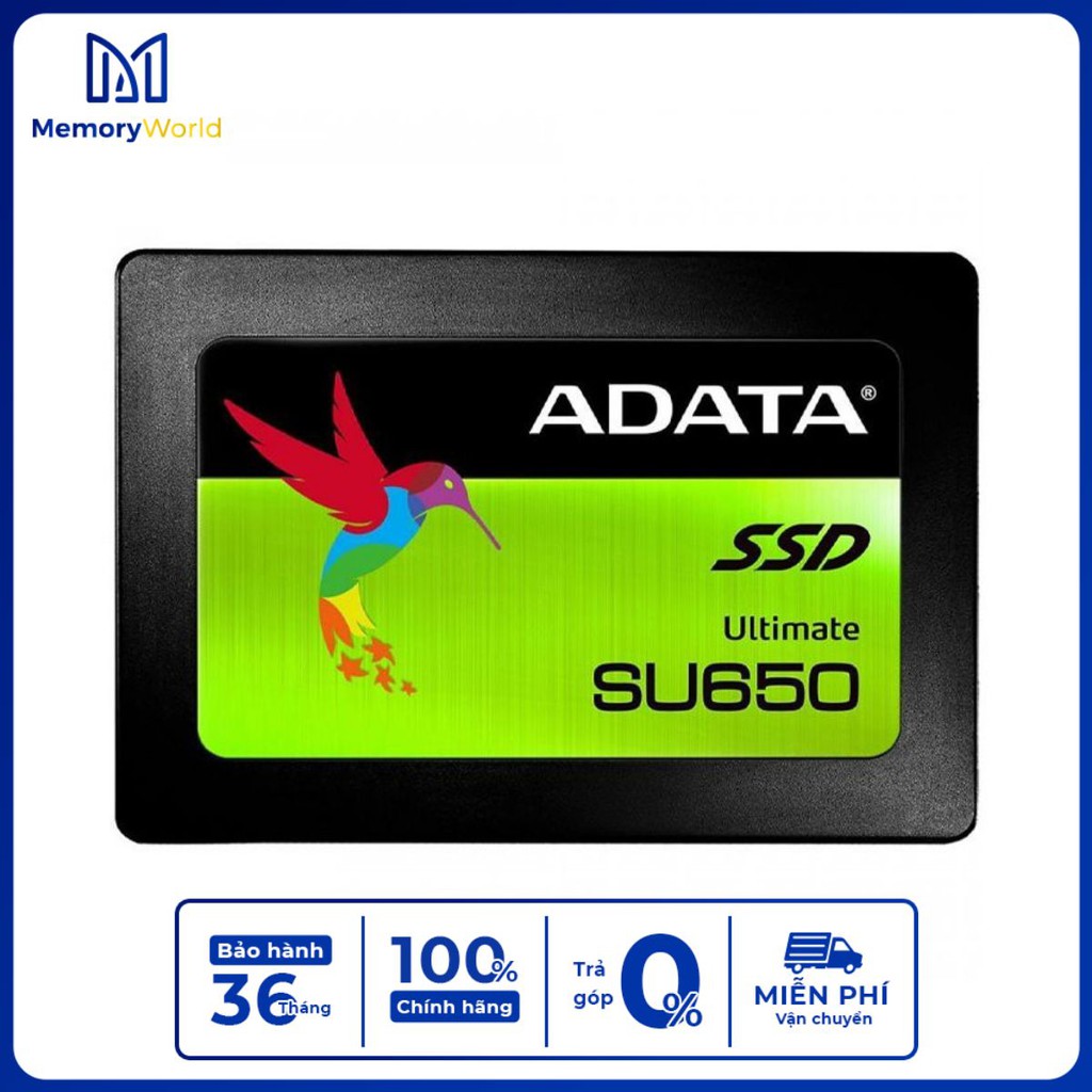 SSD Adata SU650 480GB Sata 2.5" Hàng chính hãng - YourMemoryWorld | BigBuy360 - bigbuy360.vn