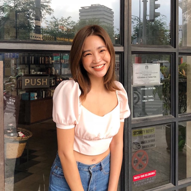 Thanh lý áo tay bèo của iamcoco