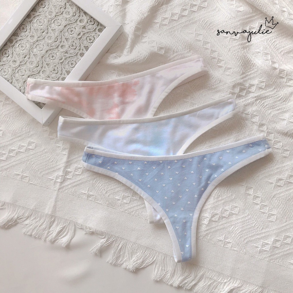 Bộ đồ lót Galaxy 02 (Thiết kế) - áo không gọng có mút - quần lọt khe | BigBuy360 - bigbuy360.vn