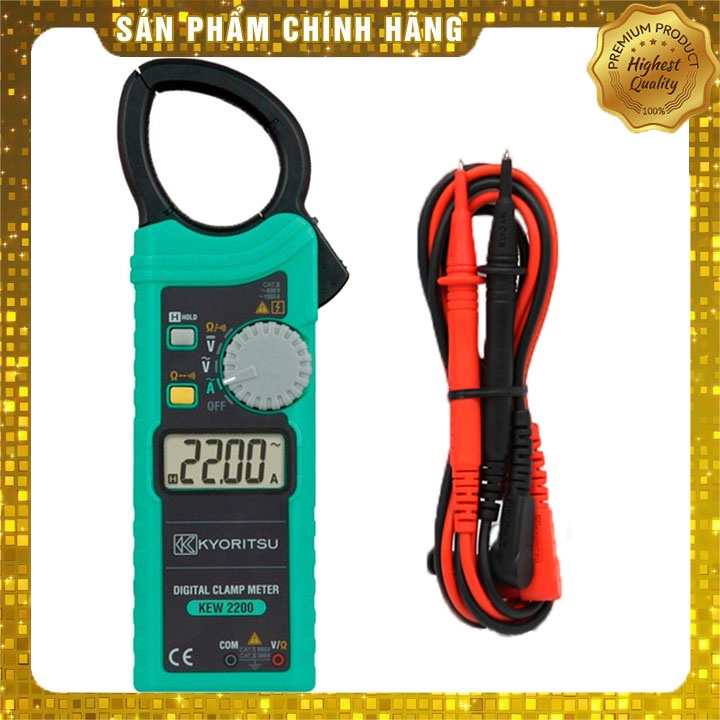 Ampe Kìm Đo Dòng Kyoritsu 2200