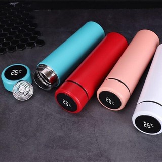 Bình giữ nhiệt Nhiệt kế màn hình led 500ml ly cốc cách nhiệt