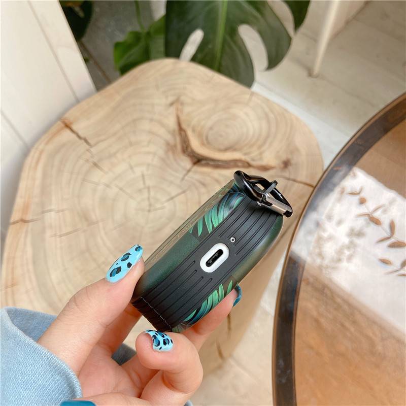 STUSSY Tai Nghe Bluetooth Huawei Freebuds 4 Pro Chống Sốc Có Móc Kim Loại Hình Kỳ Lân