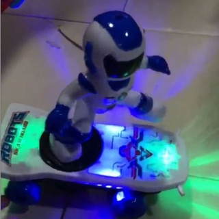 [Xả kho thu hồi vốn]ĐỒ CHƠI ROBOT LƯỚT VÁN ÂM THANH ĐÈN