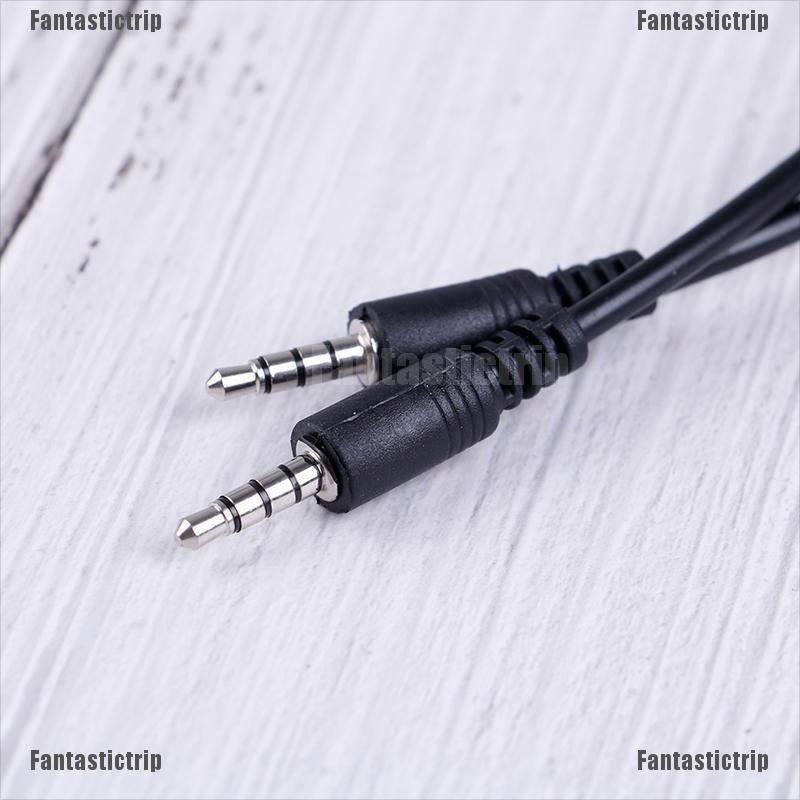 Set 2 Dây Cáp Âm Thanh AUX 3.5mm Sang micro USB Cho Android