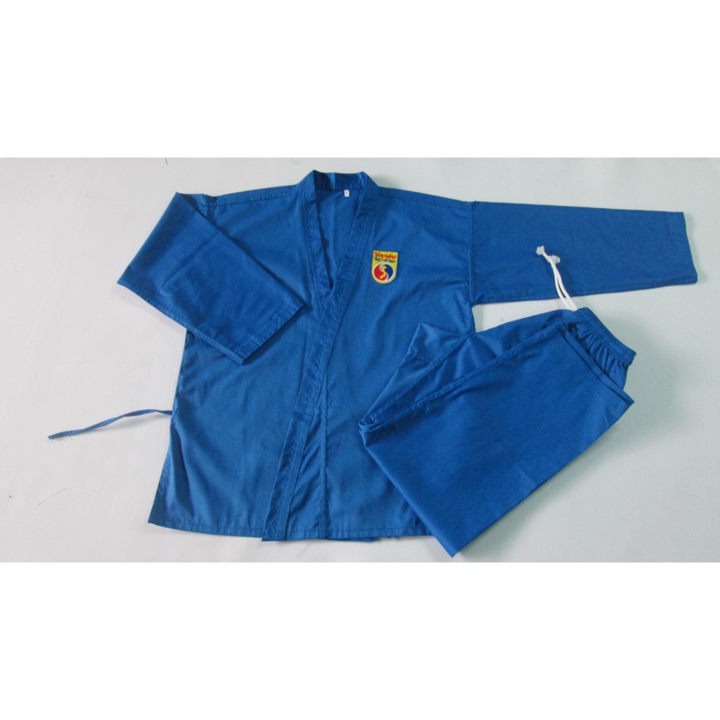 Bộ Võ Phục Vovinam Vải Kaki Sọc Phong Trào