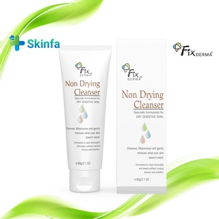 Fixderma Sữa Rửa Mặt Non Drying Cleanser Cho Da Khô Nhạy Cảm – Skinfa