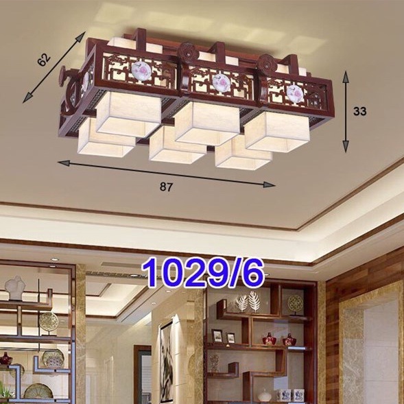 Đèn lồng gỗ trang trí nội thất, phòng khách, phòng ăn cổ điển sang trọng Phù Hợp Trang Trí Không Gian Nhà Gỗ, Phòng thờ