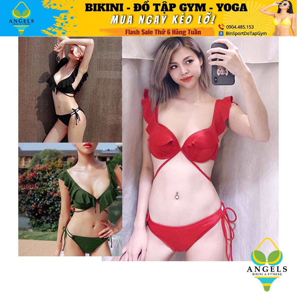 Bikini cánh tiên tam giác,Bộ Đồ Bơi Hai Mảnh sexy BHV024