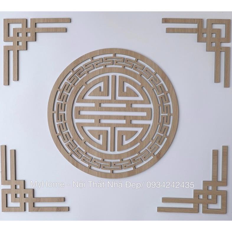 Đồ trang trí bàn thờ gỗ MDF Thái Lan màu Vàng sồi 6mm
