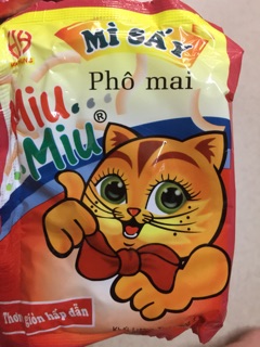 [ Giá Dùng Thử ] Mì trẻ em Miu Miu phô mai
