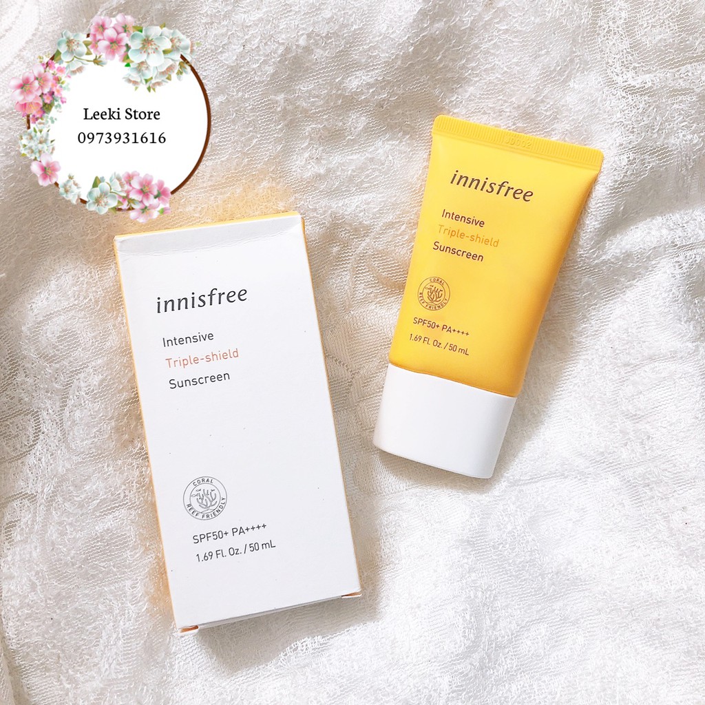 Kem Chống Nắng Innisfree Intensive Triple Shield Sunscreen 50ml