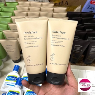 Sữa rửa mặt tro núi lửa innisfree jeju volcanic innisfree sạch bã nhờn ngăn ngừa mụn - 150ml
