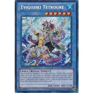 Thẻ bài Yugioh - TCG - Evigishki Tetrogre / HA06-EN018'