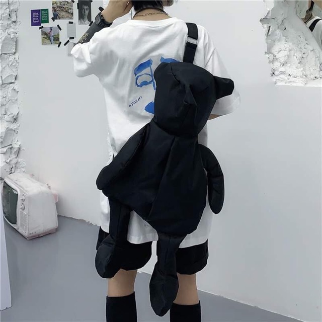 CÓ SẴN BALO GẤU TEDDY COol ngầu, phụ kiện hot nhất Tik tok được các nam thanh nữ tú hay dùng