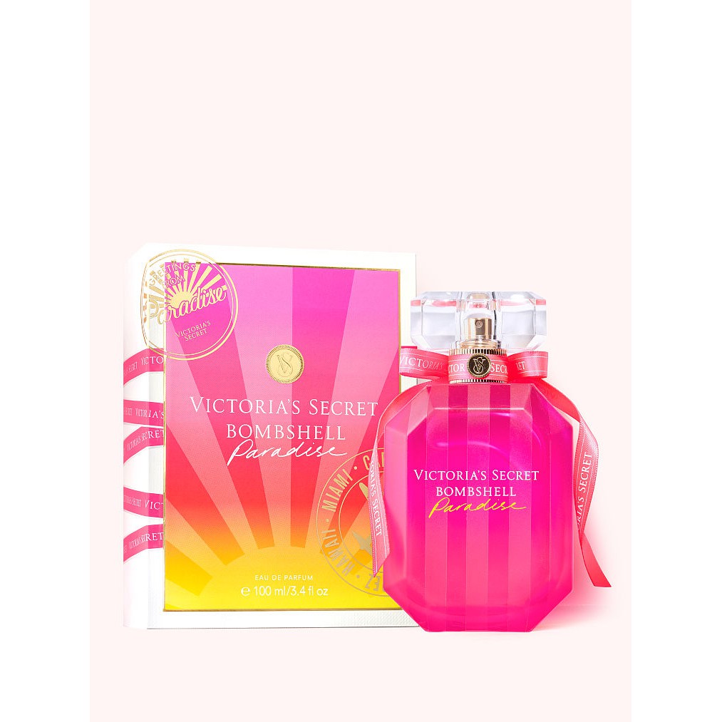 Nước hoa nữ cao cấp authentic Victoria's Secret Bombshell Paradise eau de parfum 100ml (Mỹ)