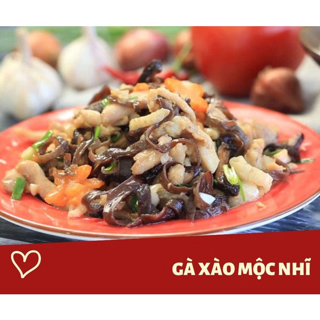 Mộc nhĩ khô organic 70g/100 g màu đen