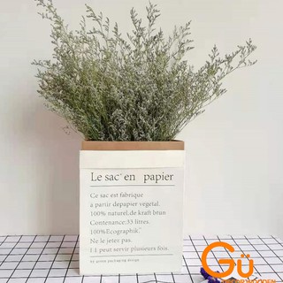 Túi giấy kraft, Hộp giấy trang trí Decor chụp ảnh dày 2 lớp không bị nhàu- Gu Decor Wooden