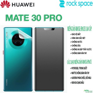Miếng dán PPF Huawei Mate 30 Pro cao cấp rock space dán màn hình/ mặt sau lưng full bảo vệ mắt, tự phục hồi vết xước,…