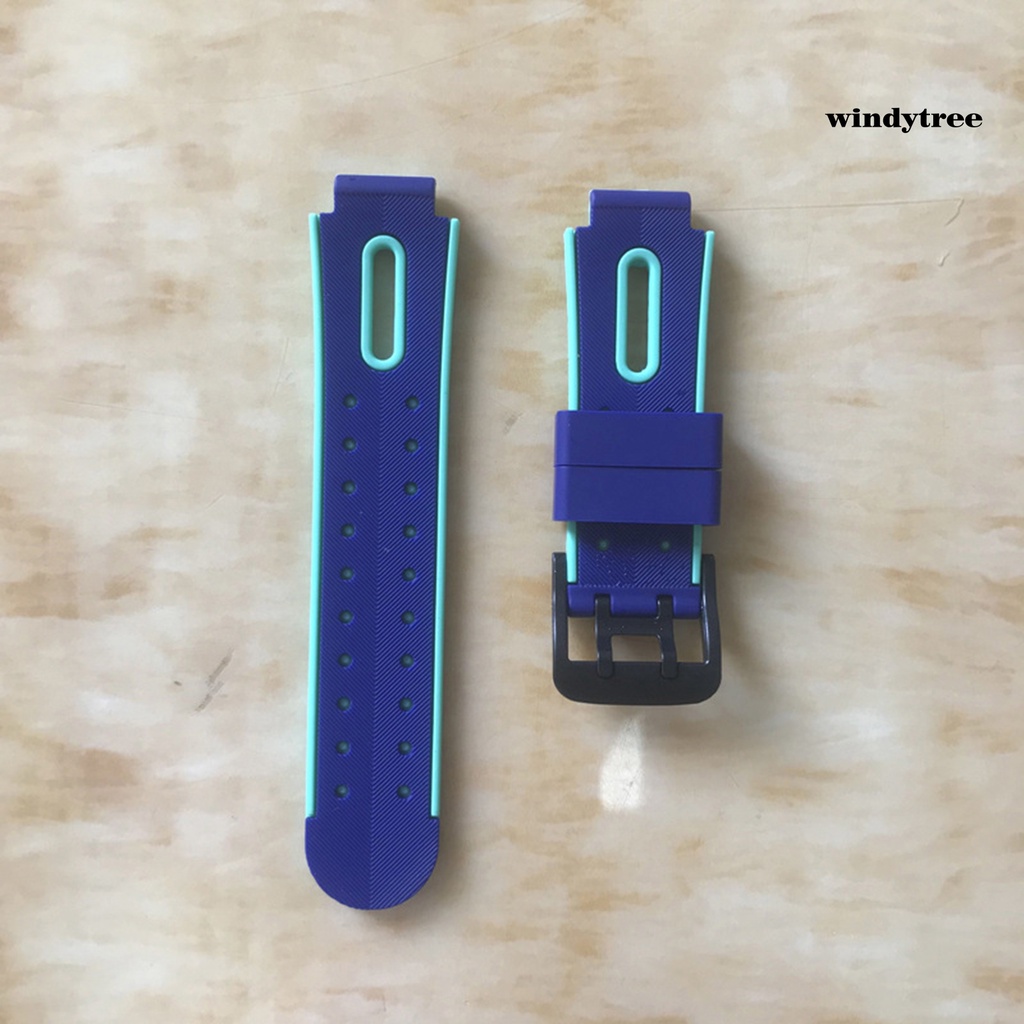 Dây đeo silicon mềm chống thấm nước thay thế 15mm cho đồng hồ trẻ em