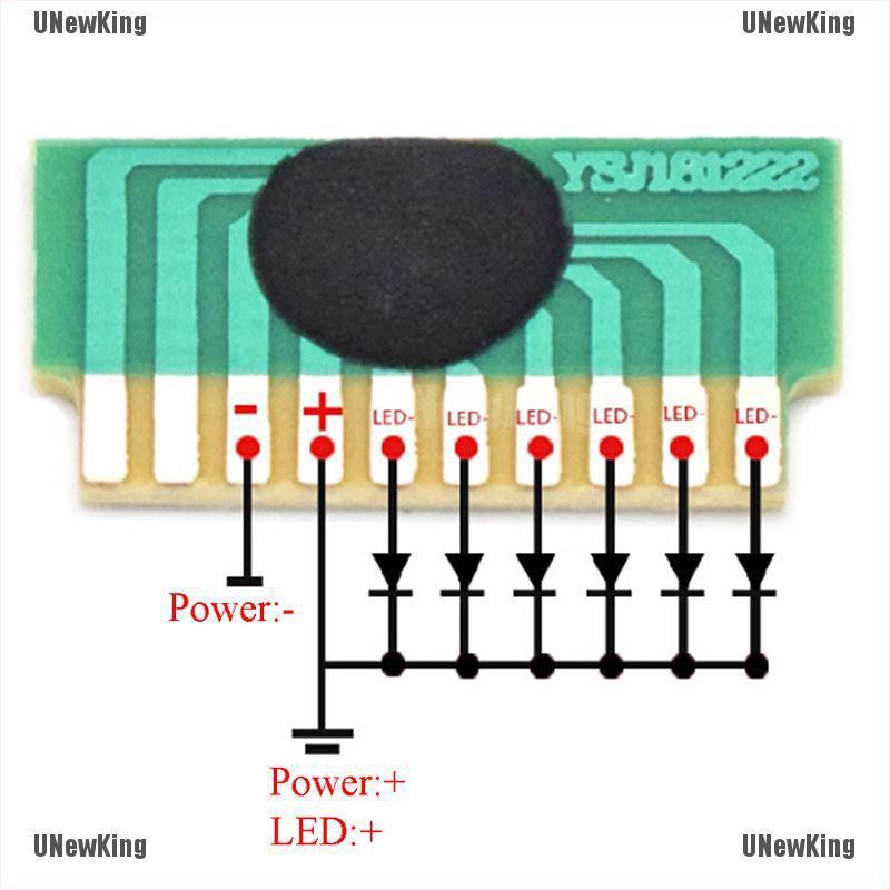 Set 10 Chip Đèn Led Cob 6-led 3-4.5v