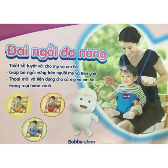 đai ngồi cho bé boddy an toàn cho mẹ và bé