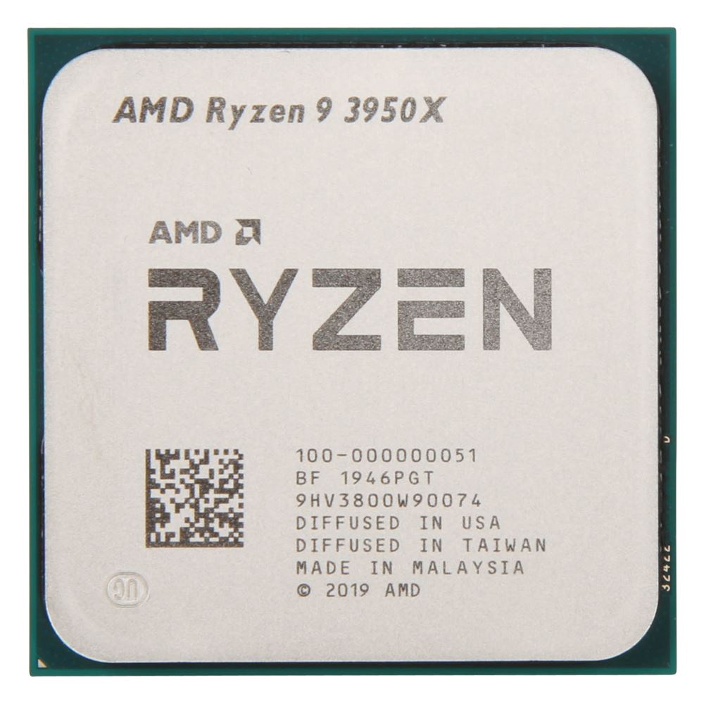 CPU AMD Ryzen 9 3950X (3.5 - 4.7Ghz / 16 core 32 thread / socket AM4)