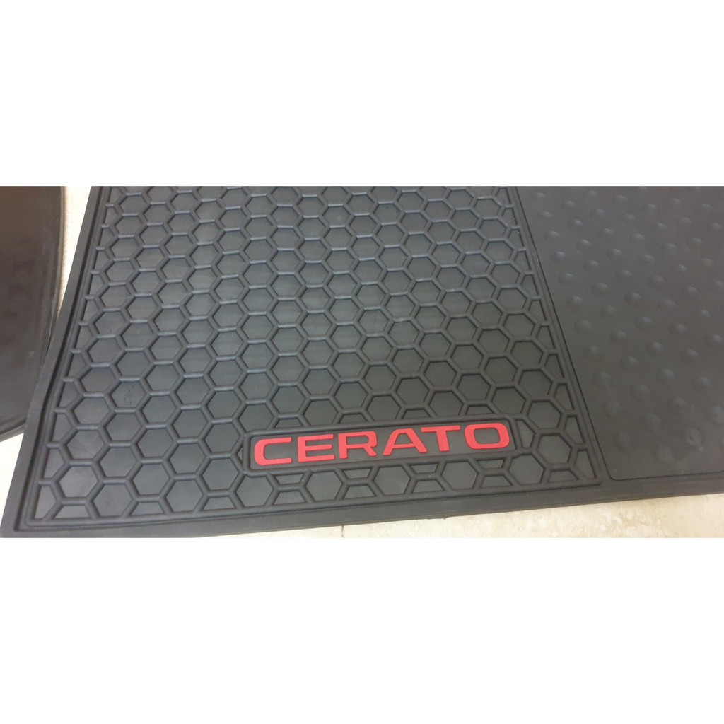 Thảm cao su theo xe Cerato 2019, 2020 cao cấp