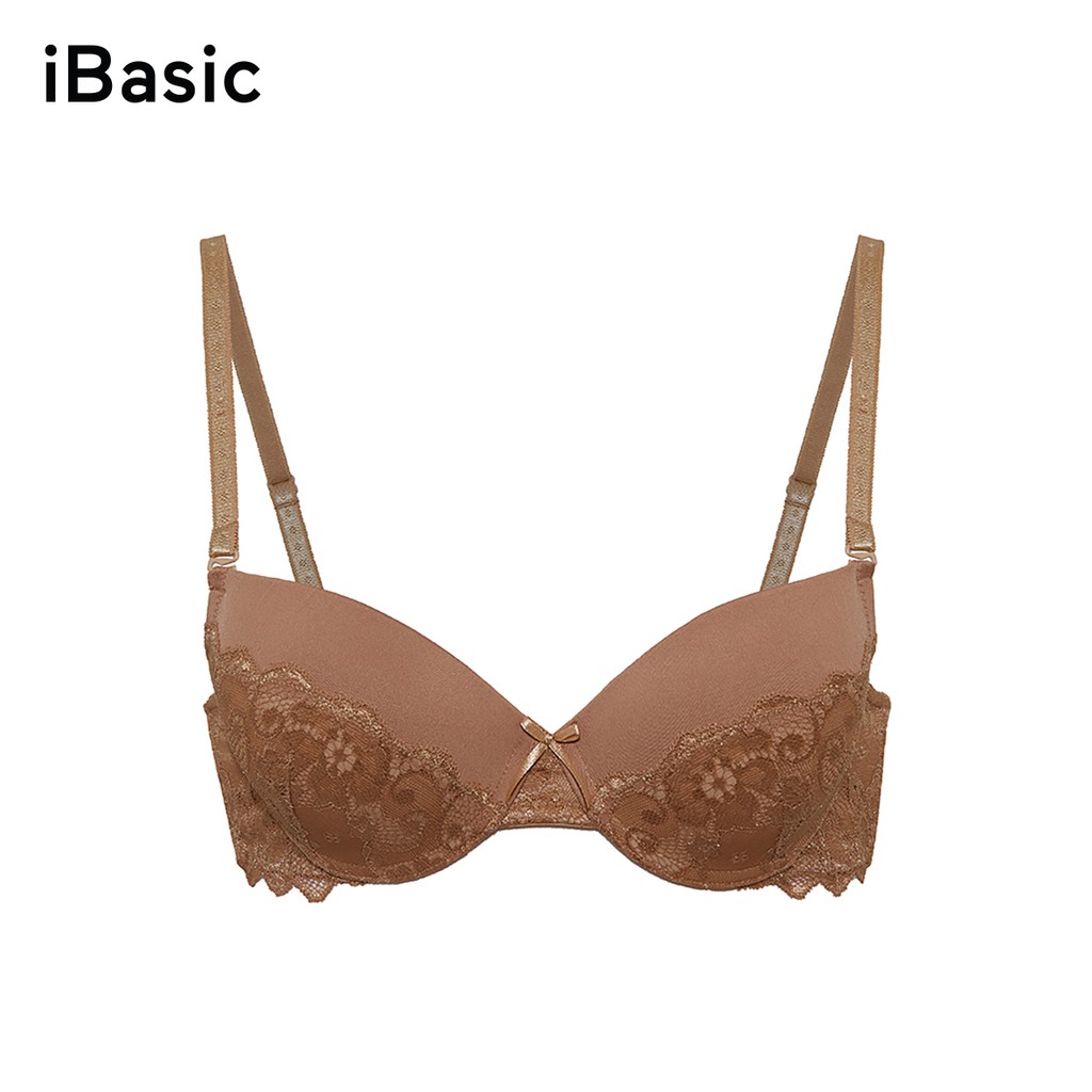 Áo Ngực Ren Bông Ép Ibasic BRAW012