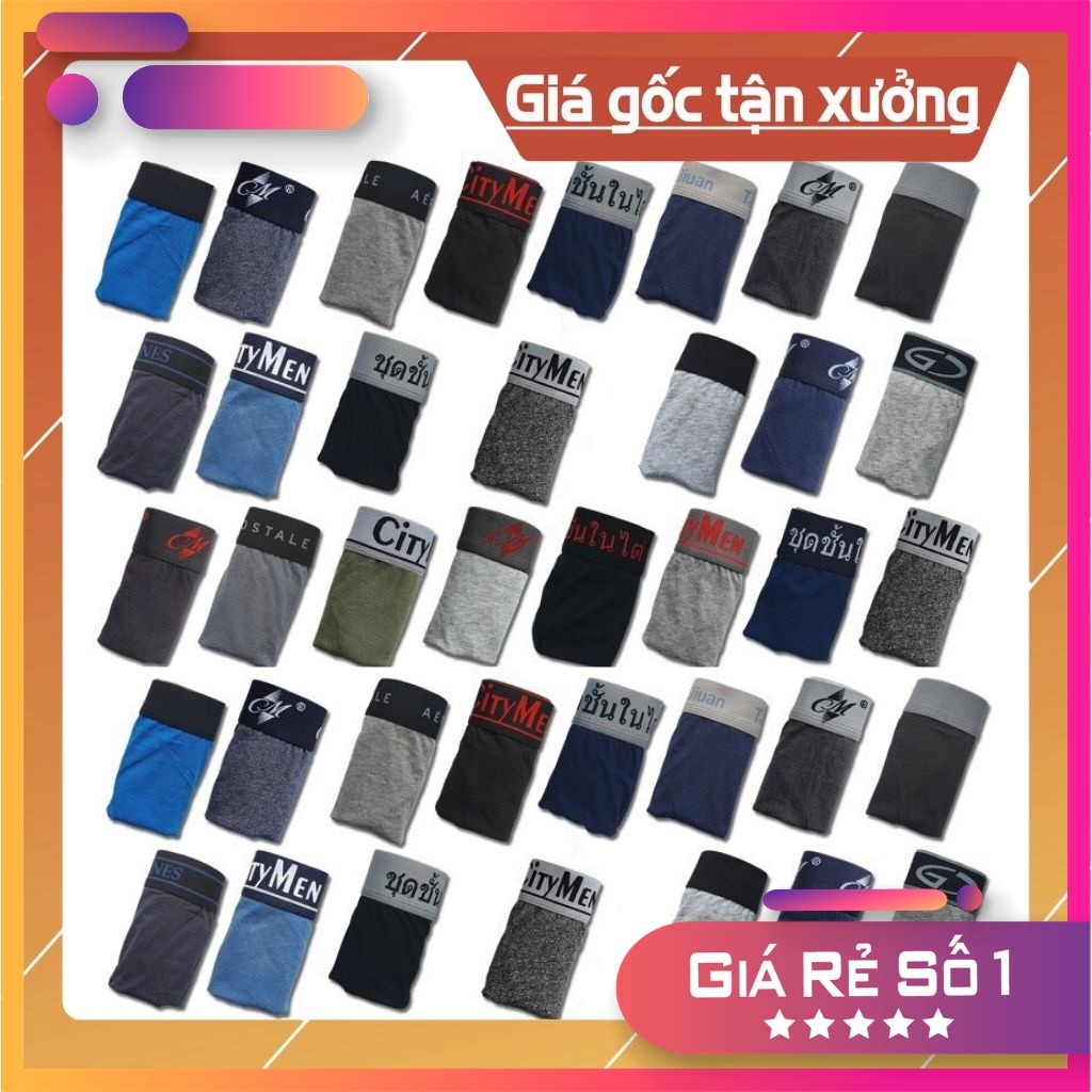 [COMBO] 5 Quần Lót Nam Cao Cấp ★ Nhiều Lưng, Nhiều Màu Giao Ngẫu Nhiên ★ - Quần Lót Nam | BigBuy360 - bigbuy360.vn