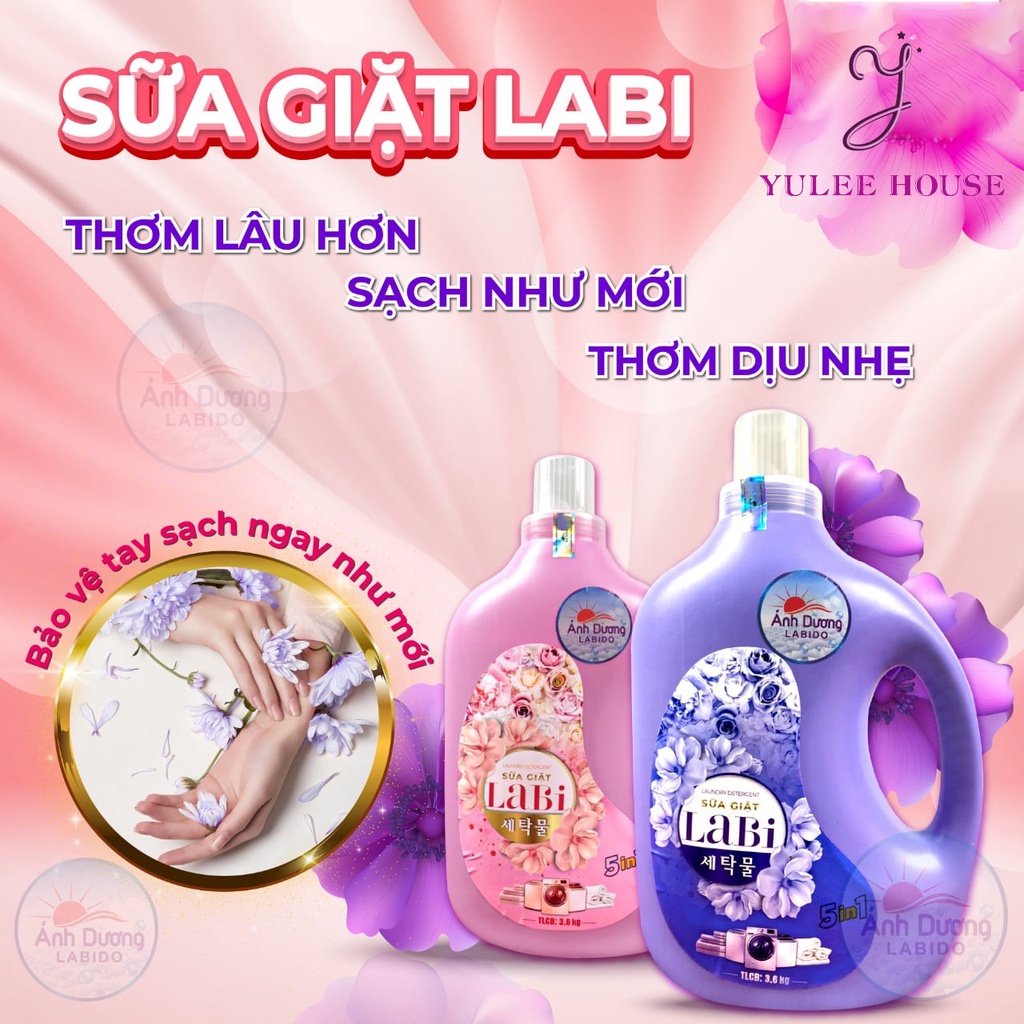 [XẢ KHO] SỮA GIẶT LABI CÔNG NGHỆ NHẬT BẢN SIÊU THƠM BỀN LÂU