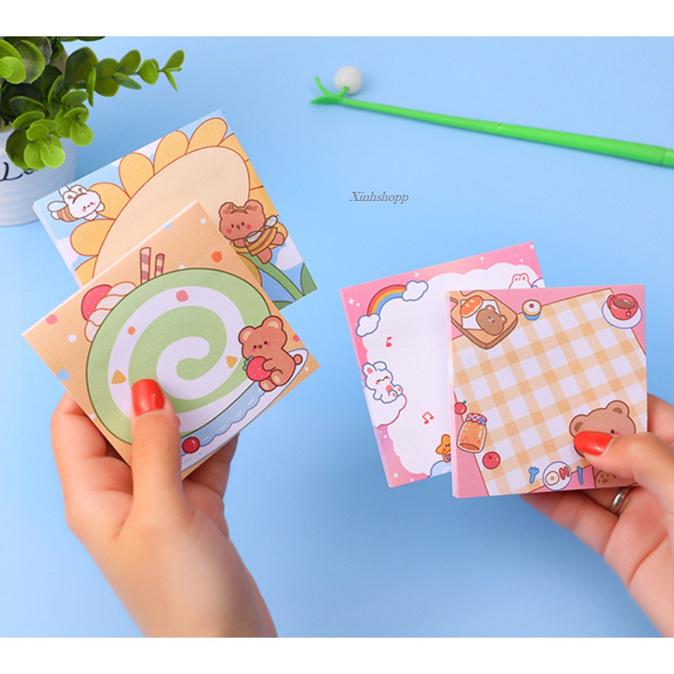 Tập Giấy Nhớ Sunshine Bear 80 Sheet