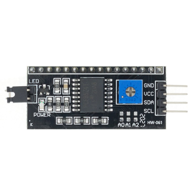 Mô Đun Chuyển Đổi PCF8574 IIC I2C TWI SPI Giao Diện Cổng 1602 2004 LCD LCD1602