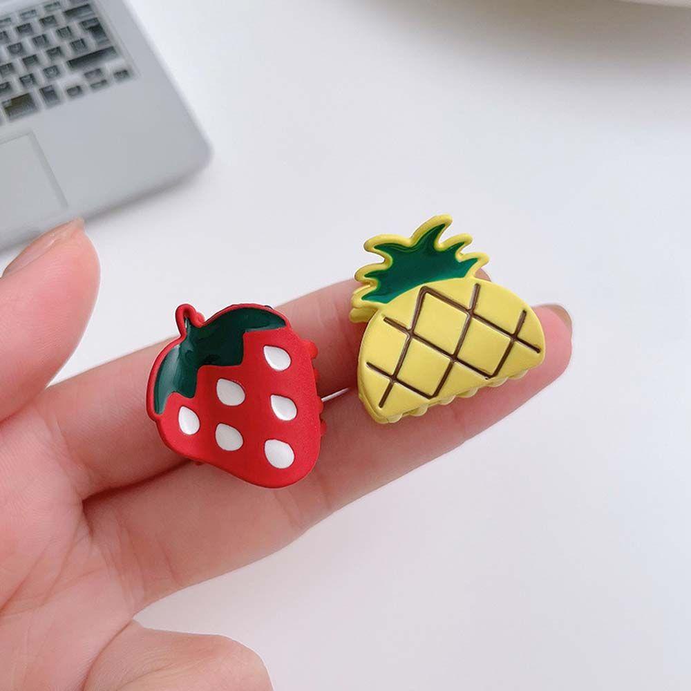 TWINKLE Kẹp Tóc Nhỏ Đơn Giản Hình Học Bằng Hợp Kim Cho Nữ