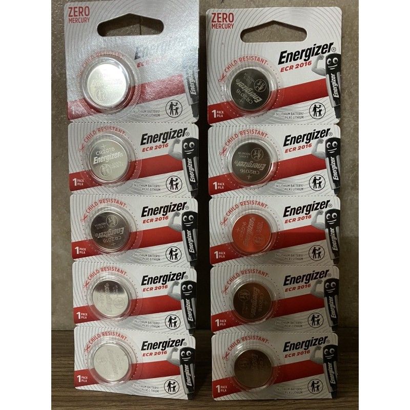 Vỉ 5 viên 2032 Energizer Lithium pin đồng tiền CMOS Cân, máy đo nhiệt độ