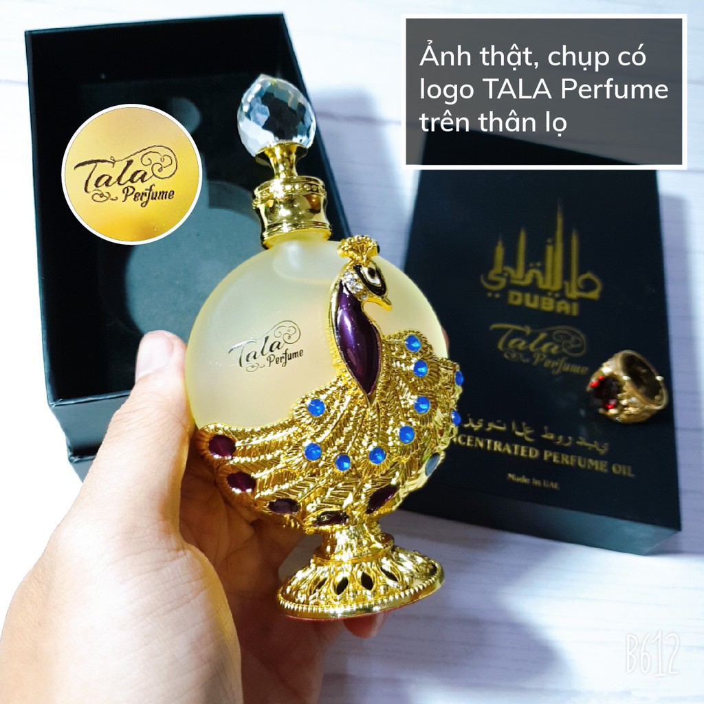 Tinh Dầu Nước Hoa Dubai TALA Công Phượng Hoàng Gold 35ml, mùi cho nam và nữ, lưu hương 24 giờ, có tem niêm phong