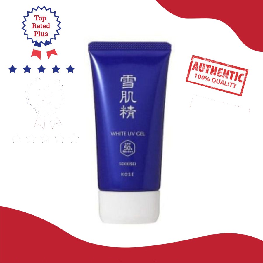 CHÍNH HÃNG GEL CHỐNG NẮNG  KOSÉ SEKKISEI SKINCARE UV GEL SPF50+/PA++++90G