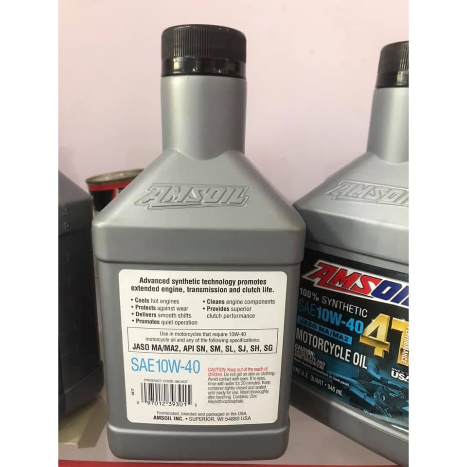 Nhớt Amsoil 10W40 Performance