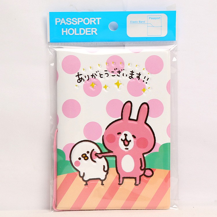 Bao Passport 3D Họa Tiết Line, Cover Passport, Bao Hộ Chiếu